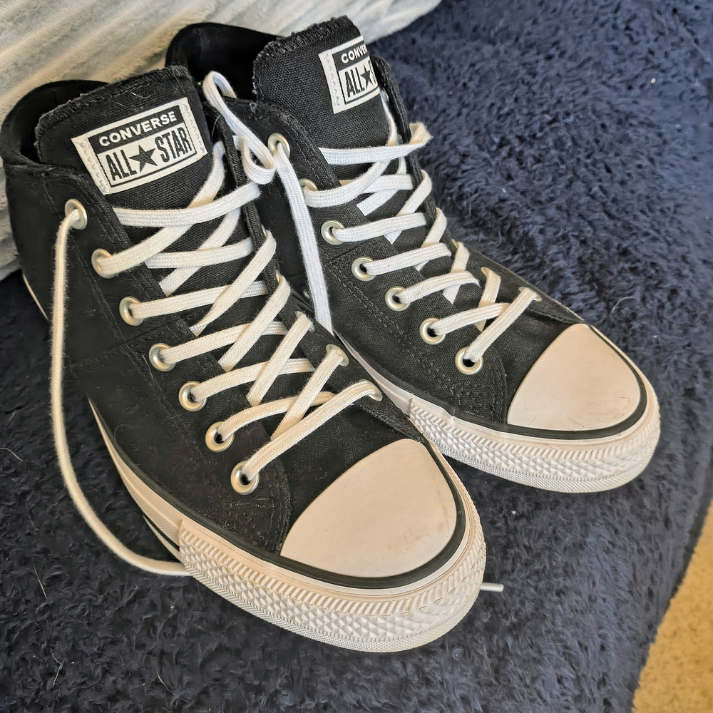 Converse Black High-Top Sneakers